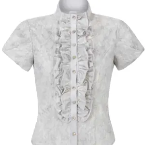 Trachtenbluse Melly (grau