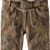 Trachtenlederhose Herbert (piment gespeckt