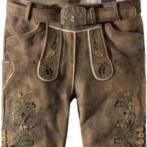 Trachtenlederhose Herbert (piment gespeckt