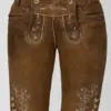 Trachtenlederhose Piper (stein geäscht