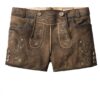 Trachtenlederhose Rosy (stein geäscht