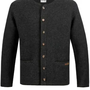 Trachtenstrickjacke Castello (anthrazit