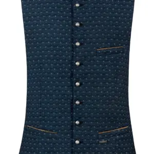 Trachtenweste Renzo (blau