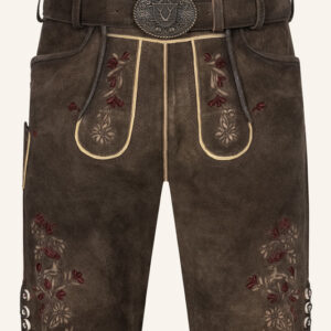Lederhose Olivier mit Gürtel