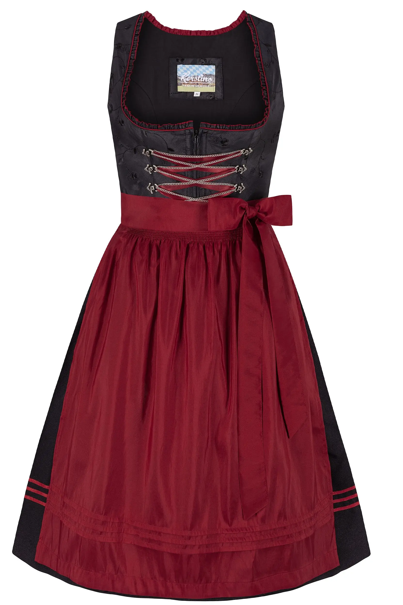 Dirndl BERGHEIM (70 cm) ~ 34 ~ schwarz