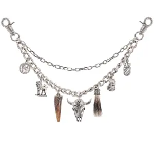 Charivari STIERKOPF ~ silber