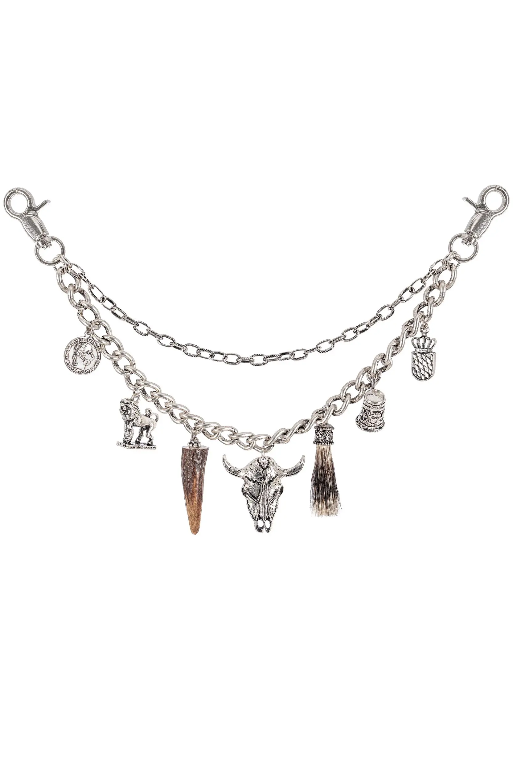 Charivari STIERKOPF ~ silber