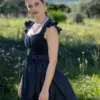 Dirndl HOCHWINKEL (70 cm) ~ 30 ~ dunkelblau