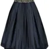 Trachtenrock THERESA (65 cm) ~ 32 ~ dunkelblau