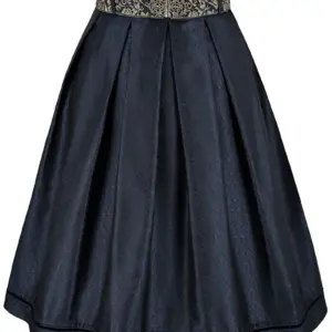 Trachtenrock THERESA (65 cm) ~ 32 ~ dunkelblau