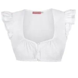 Dirndlbluse UNA ~ weiß ~ 30