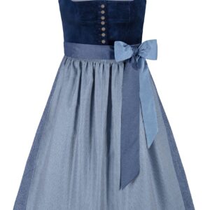 Dirndl NYOTA (70 cm) ~ blau ~ 30