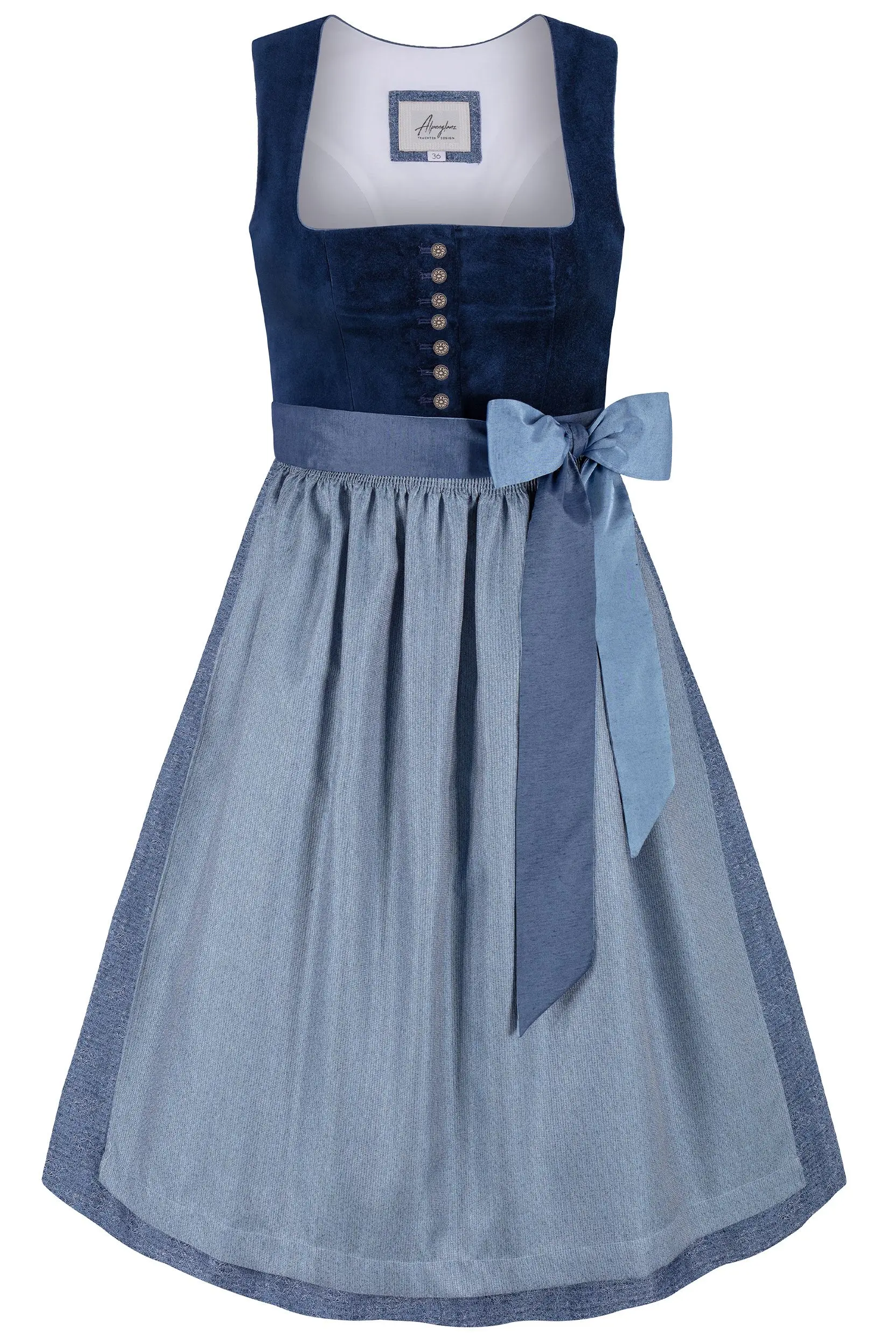 Dirndl NYOTA (70 cm) ~ blau ~ 30
