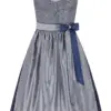 Dirndl BERGSEE (80 cm) ~ 38 ~ blau