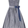 Dirndl BERGSEE (80 cm) ~ 38 ~ blau