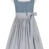 Kinderdirndl ROMINA ~ 116 ~ blaugrau