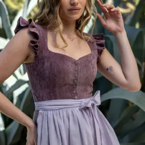 Dirndl HOCHWINKEL (70 cm) ~ 30 ~ aubergine