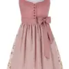 Dirndl XENIA (65 cm) ~ 32 ~ rosenholz