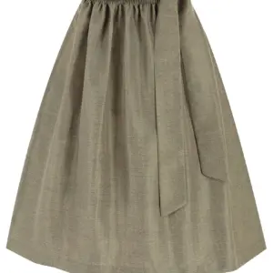 Dirndlschürze mit Leinen (70 cm) ~ S ~ salbei