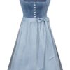 Dirndl PETERSDORF (70 cm) ~ blau ~ 32