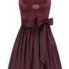 Dirndl ARIELLA (60 cm) ~ 30 ~ bordeaux