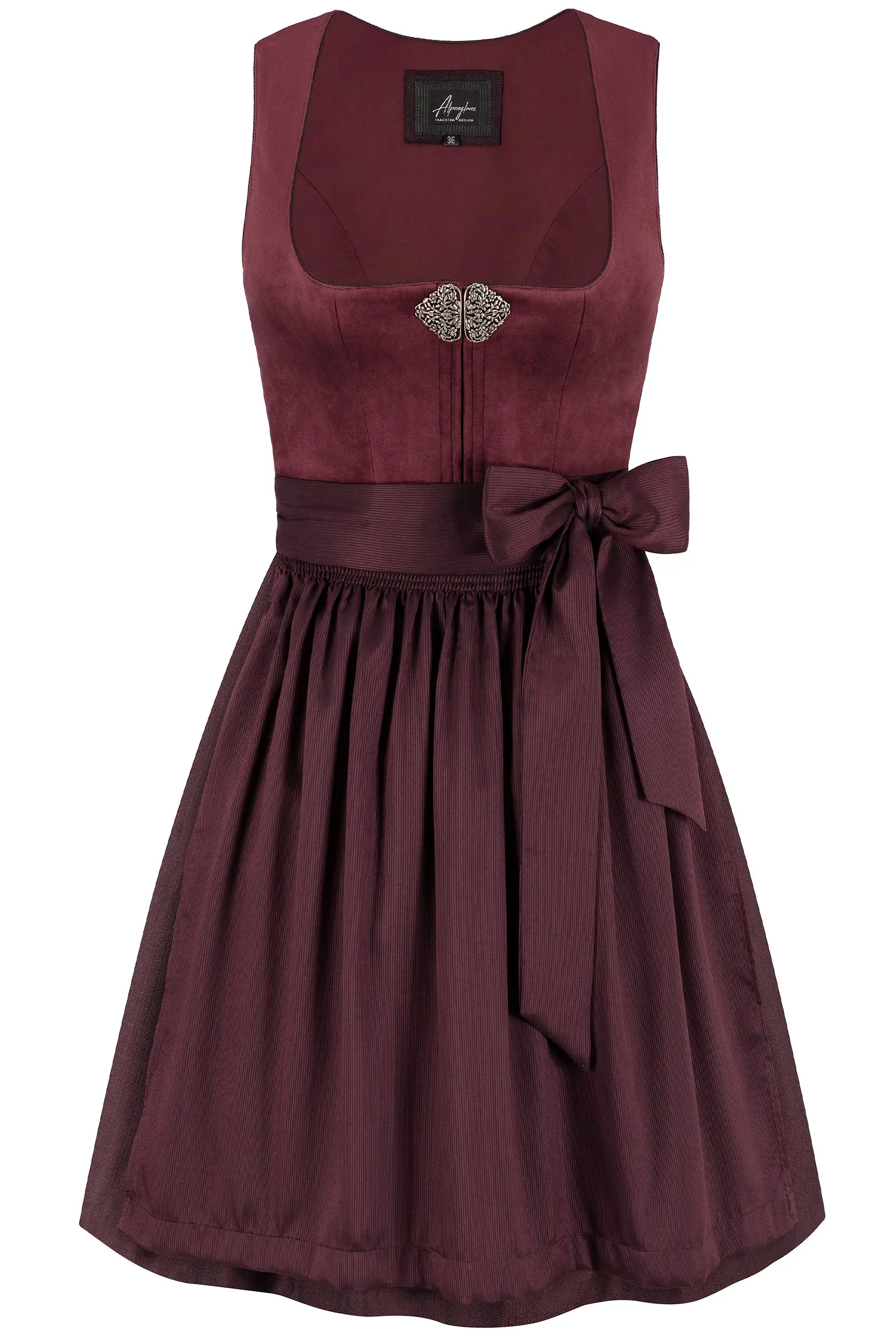 Dirndl ARIELLA (60 cm) ~ 30 ~ bordeaux