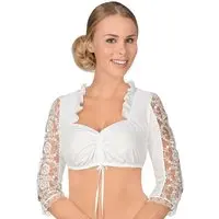 Dirndlbluse creme Caroline 000745