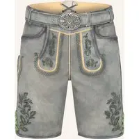 Lederhose Charlie mit Gürtel