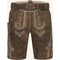 Lederhose Quan mit Gürtel