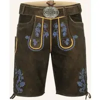 Lederhose Roland mit Gürtel