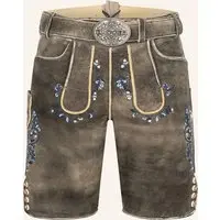 Lederhose Pino mit Gürtel