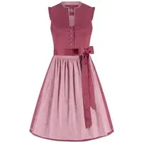 Mini Dirndl 60 cm rosenholz altrosa Ricarda 009991