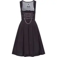 Mini Dirndl 60cm Gastro schwarz Amy 129410