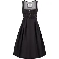 Dirndl lang 80 cm Gastro schwarz Amy 005582