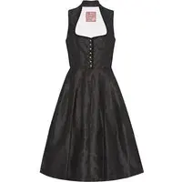 Midi Dirndl 70cm Gastro schwarz Ronja 005599