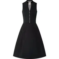 Midi Dirndl 65 cm Gastro schwarz Viona 006944
