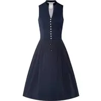 Midi Dirndl 65 cm Gastro dunkelblau Viona 006946