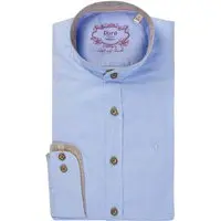 Trachtenhemd langarm hellblau Georg 008981 - slimfit
