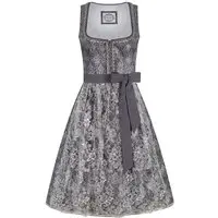 Midi Dirndl 65 cm silber Matilda 010221