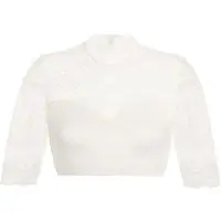 Dirndlbluse Spitze creme Stretch Aileen 012891