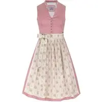 Mini Dirndl 60 cm altrosa creme Minna 010688