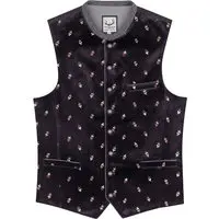 Trachtenweste schwarz Samt Vittorio 013728