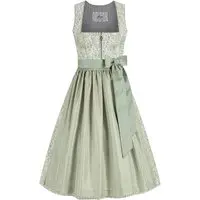 Midi Dirndl 70 cm creme mintgrün Gloria 015703
