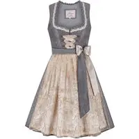 Dirndl EMILIA (60 cm) ~ ~ anthrazit - taupe