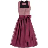 Midi Dirndl 70 cm beere Mina 016441