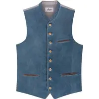 Trachtenweste JOHANNES ~ blaugrau