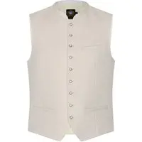 Trachtenweste creme Ferdi 013609 - slimfit