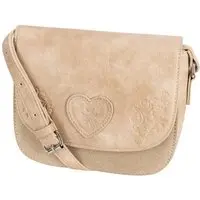 Trachtentasche creme Herz 014008 ~ creme