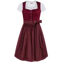 Kinderdirndl TEGERNSEE ~ ~ dunkelrot