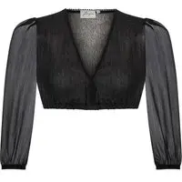 Dirndlbluse MATHILDA ~ ~ schwarz
